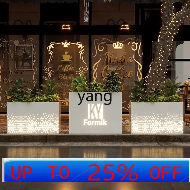 lmm Outdoor Solar Flower Box Commercial Fence Partition Stainless Steel Finished Planting Box Customization
lmm Outdoor Solar Flower Box Commercial Fence Partition Stainless Steel Finished Planting Box Customization