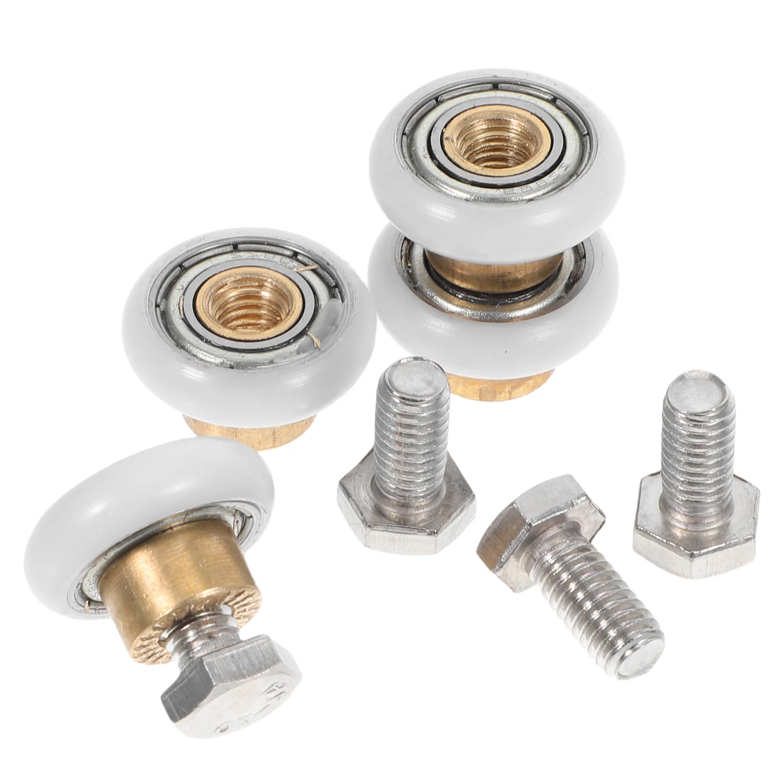 4Pcs Sliding Shower Door Runners Silent Smooth Movement for Glass Doors Bathroom Hardware Replacement Bathroom Door Rollers
4Pcs Sliding Shower Door Runners Silent Smooth Movement for Glass Doors Bathroom Hardware Replacement Bathroom Door Rollers