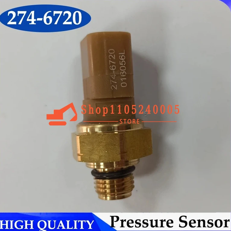2746720 Высококачественный датчик давления электрических компонентов 274-6720 для E320D AP-600 432E CP-663E
2746720 Высококачественный датчик давления электрических компонентов 274-6720 для E320D AP-600 432E CP-663E