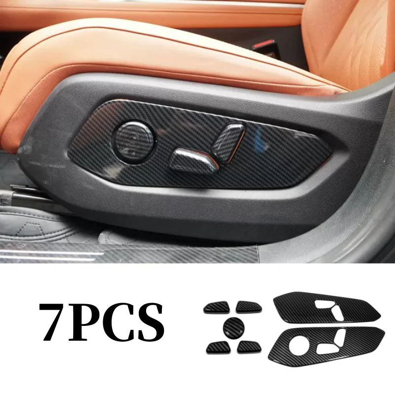 For Changan Deepal S7 2023-2024 ABS Carbon fiber Seat Adjustment Button Frame Trim Decorative Interior Sticker Car Accessories
For Changan Deepal S7 2023-2024 ABS Carbon fiber Seat Adjustment Button Frame Trim Decorative Interior Sticker Car Accessories