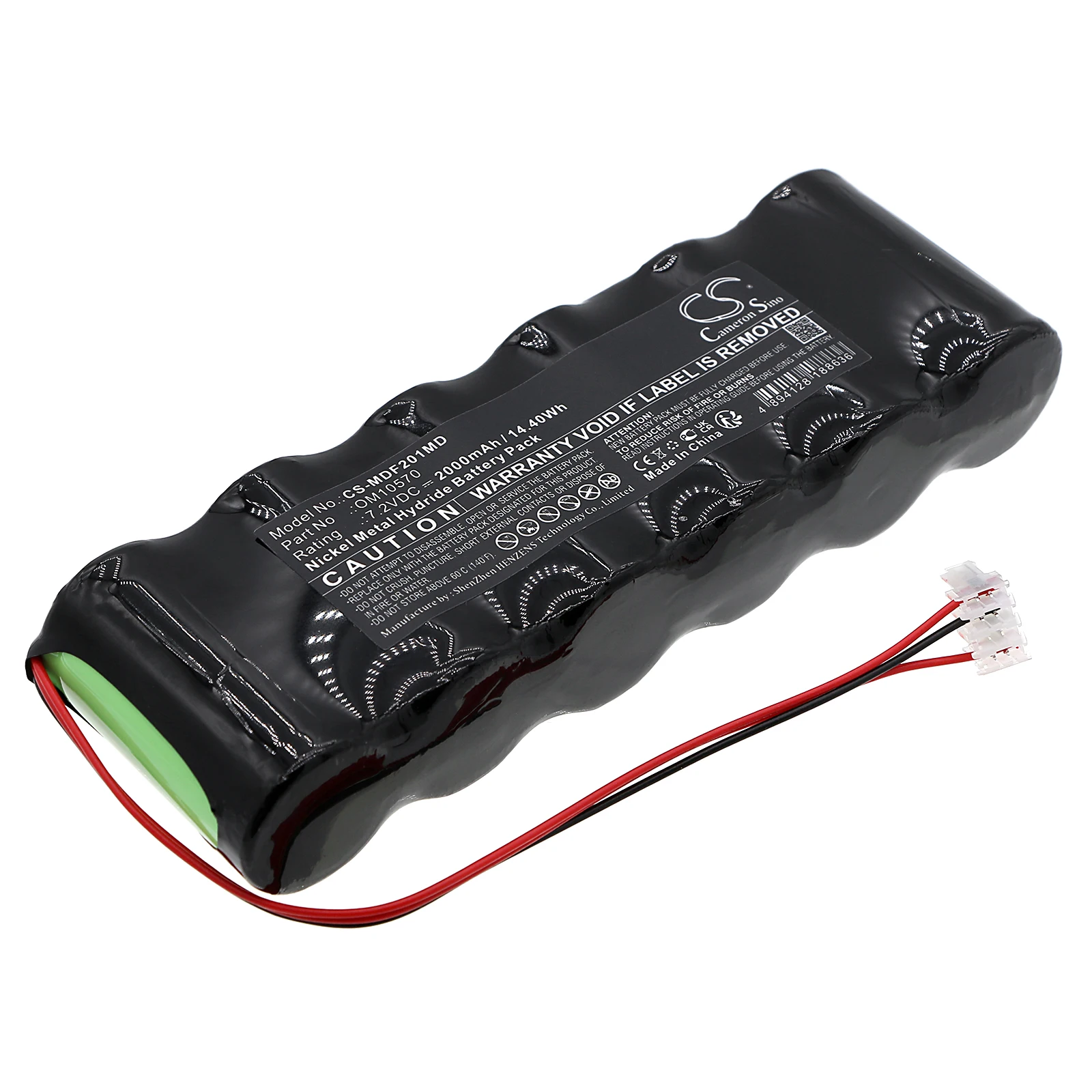 CS Replacement Battery For Medex 2001 Syringe Pump, 2010 Syringe Pump 5410, B10570 2000mAh / 14
CS Replacement Battery For Medex 2001 Syringe Pump, 2010 Syringe Pump 5410, B10570 2000mAh / 14