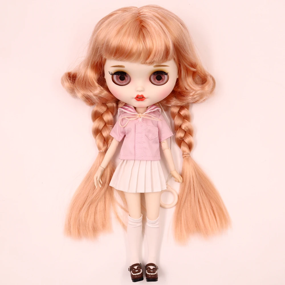 ICY DBS Blyth Кукла Ярмаркая кожа Матовое лицо Оранжевые косички для волос Зубы кролика Ручная роспись Макияж 30 см Кукла Фестиваль Подарок на день рождения
ICY DBS Blyth Кукла Ярмаркая кожа Матовое лицо Оранжевые косички для волос Зубы кролика Ручная роспись Макияж 30 см Кукла Фестиваль Подарок на день рождения