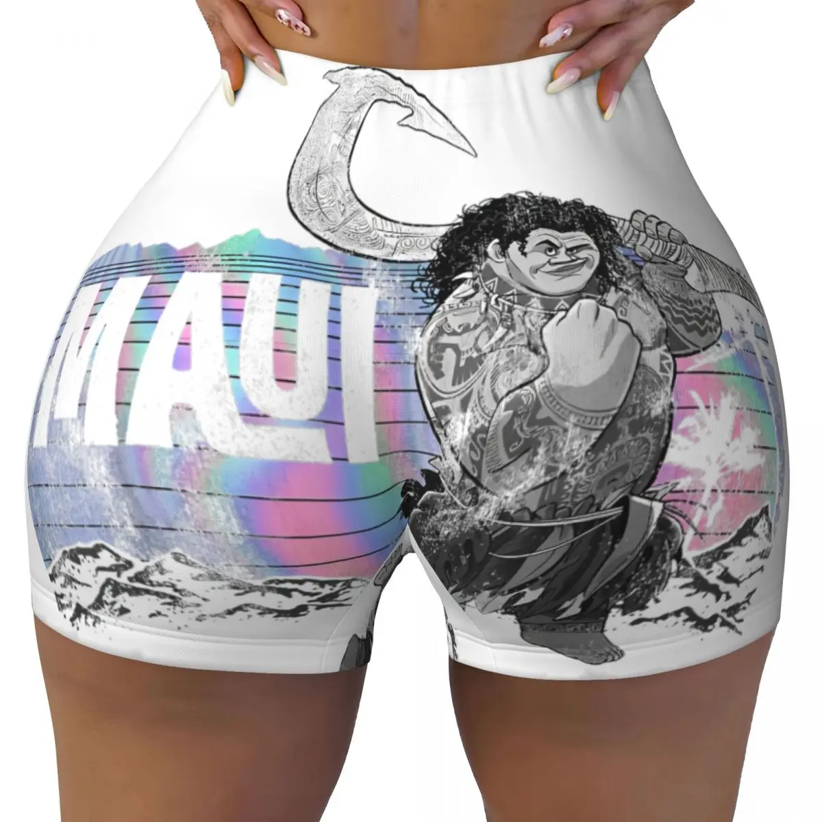 Женские спортивные узкие шорты для йоги, шорты Moana Maui с градиентной волной и графическим рисунком, брюки для тренировок, колготки
Женские спортивные узкие шорты для йоги, шорты Moana Maui с градиентной волной и графическим рисунком, брюки для тренировок, колготки