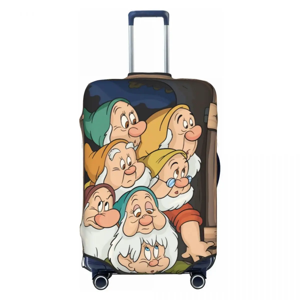 Пользовательские «Белоснежка и семь гномов», защитная крышка для багажа, модные чехлы для дорожных чемоданов с героями мультфильмов для 18-32 дюймов
Пользовательские «Белоснежка и семь гномов», защитная крышка для багажа, модные чехлы для дорожных чемоданов с героями мультфильмов для 18-32 дюймов