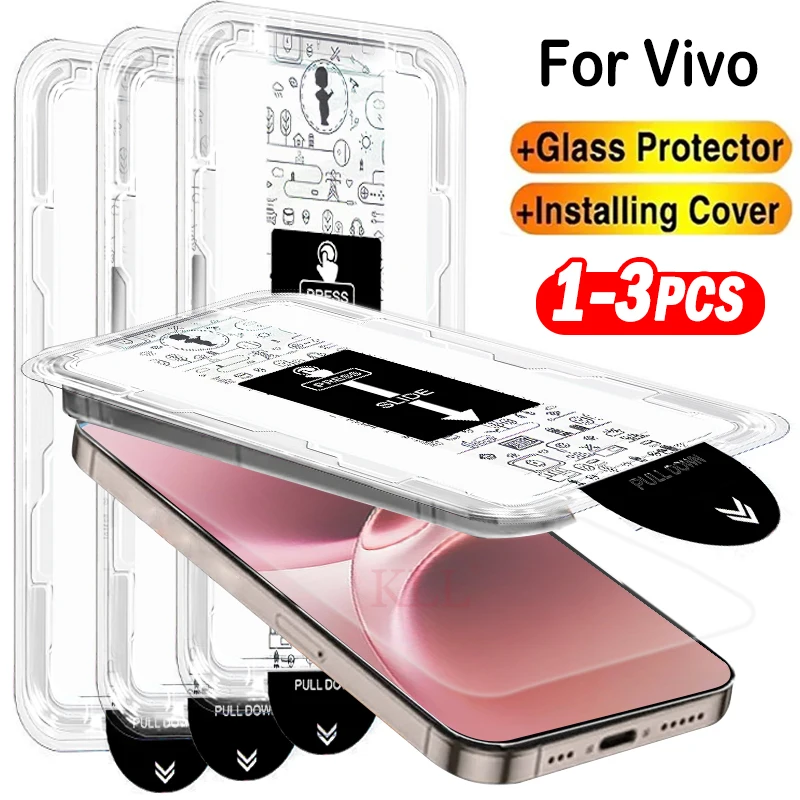 1-3pcs Easy Install Dust Free HD Tempered Glass for VIVO V70 Elite S60 S30 Pro mini Y58 Y78 Y77 Y76 Y55 Screen Protector Cover
1-3pcs Easy Install Dust Free HD Tempered Glass for VIVO V70 Elite S60 S30 Pro mini Y58 Y78 Y77 Y76 Y55 Screen Protector Cover