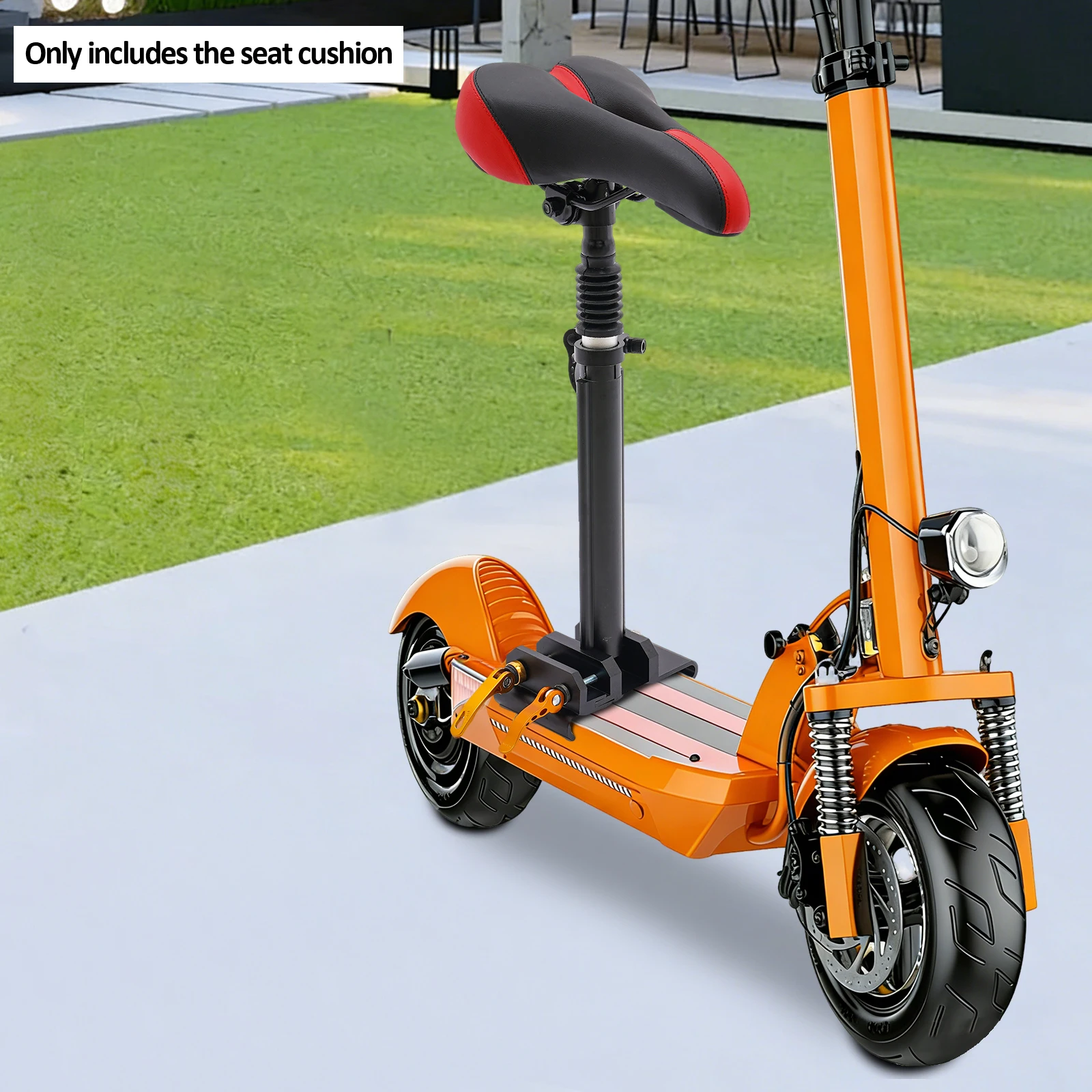 Modern Scooter Seat with Shock Absorption Design for Xiaomi M365 and Xiaomi M365 Pro, 220lbs Load, Black
Modern Scooter Seat with Shock Absorption Design for Xiaomi M365 and Xiaomi M365 Pro, 220lbs Load, Black