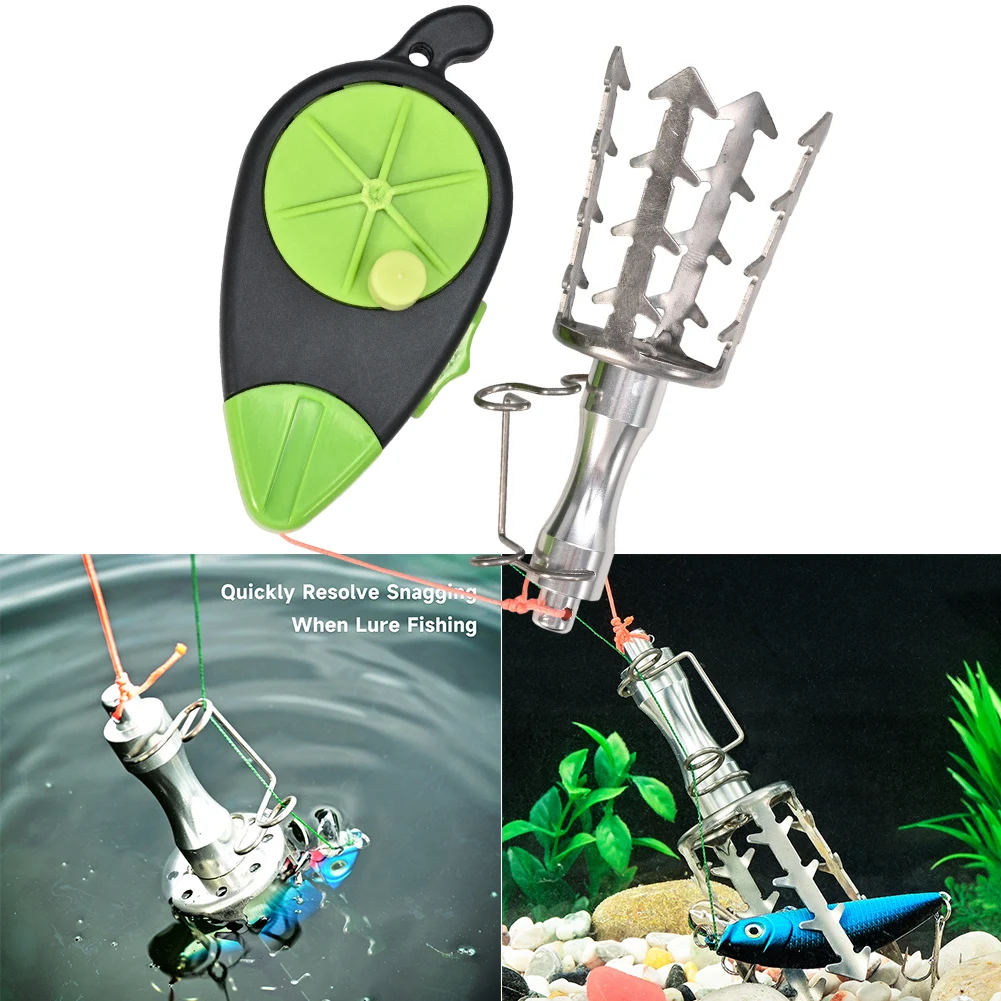 Инструмент для извлечения рыболовных приманок с крючком-захватом из нержавеющей стали и высокопрочным тросом для эффективного извлечения
Инструмент для извлечения рыболовных приманок с крючком-захватом из нержавеющей стали и высокопрочным тросом для эффективного извлечения