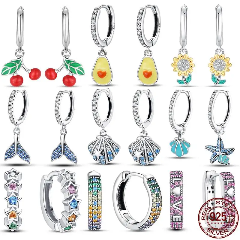 New in 925 Sterling Silver Zircon Avocado Cherry Earrings Luxury Earrings For Women 2023 Trending Fashion Jewelry Birthday Gift
New in 925 Sterling Silver Zircon Avocado Cherry Earrings Luxury Earrings For Women 2023 Trending Fashion Jewelry Birthday Gift