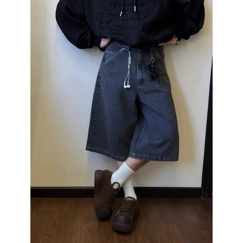 2026 Y2k Vintage Wide Legs Women Denim Shorts oversized High Waist Jorts Streetwear Casual baggy Jeans Korean Fashion Summer
2026 Y2k Vintage Wide Legs Women Denim Shorts oversized High Waist Jorts Streetwear Casual baggy Jeans Korean Fashion Summer