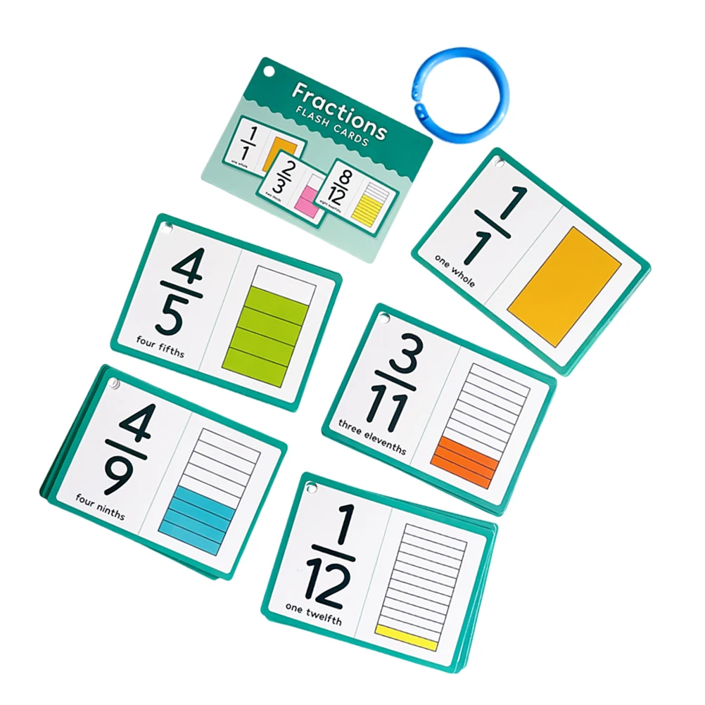 2 Sets Fraction Flash Cards For Kids Manipulatives Learning Tools Classroom Essential Kindergarten Homeschool Supplies
2 Sets Fraction Flash Cards For Kids Manipulatives Learning Tools Classroom Essential Kindergarten Homeschool Supplies