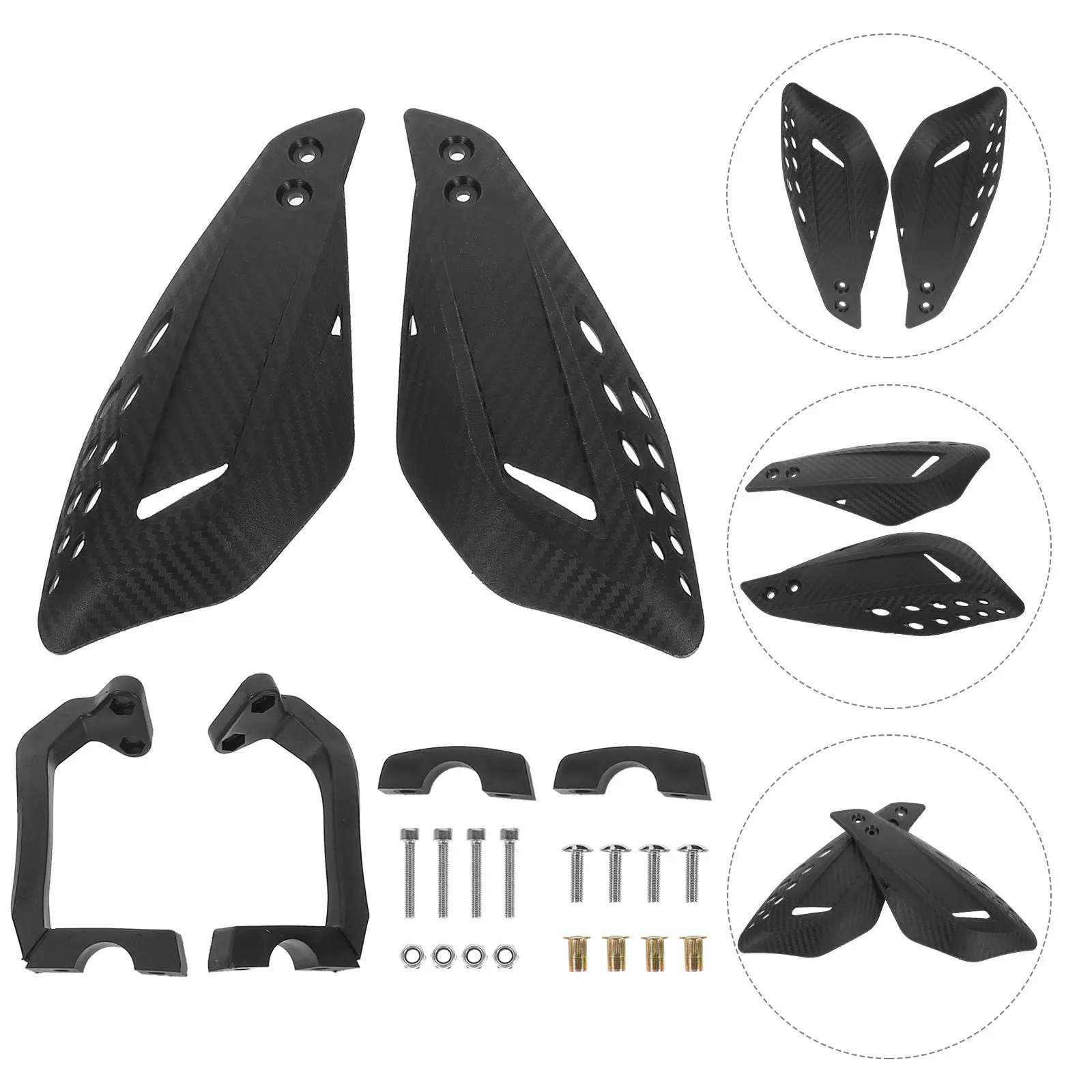 2Pcs Motorbike Hand Guard Cover High Strength Handlebar Protector Windproof Motorcycle Hand Protection Gear Motorbike Accessory
2Pcs Motorbike Hand Guard Cover High Strength Handlebar Protector Windproof Motorcycle Hand Protection Gear Motorbike Accessory
