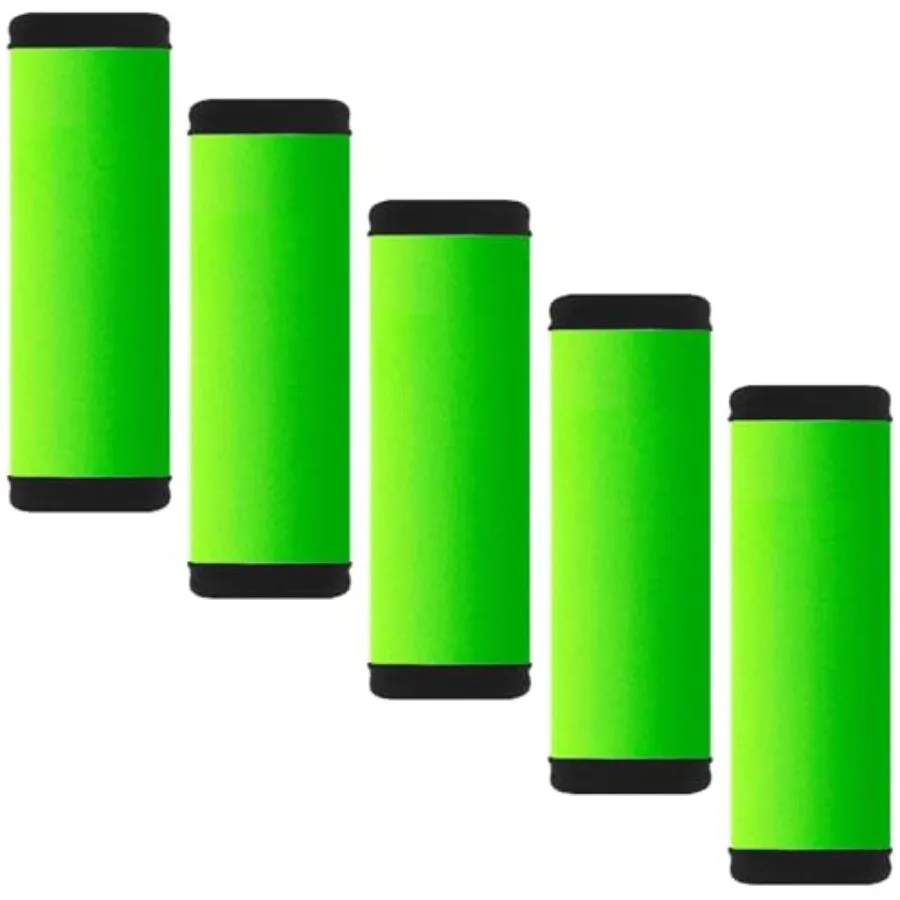 5pcs Neoprene Luggage Handle Wrap for Suitcase Identifier Luggage Makers Covers Wraps Travel Accessories - Fluorescent Green
5pcs Neoprene Luggage Handle Wrap for Suitcase Identifier Luggage Makers Covers Wraps Travel Accessories - Fluorescent Green