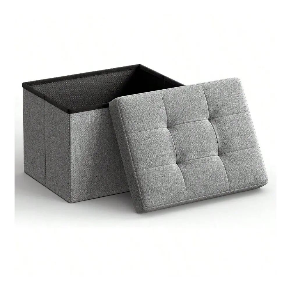 Collection Small Folding Storage Ottoman, Foot Rest Stool, 12.2 X 16.1 X 12.2 Inches, 286 Lb Load Capacity, For Living Room, Be
Collection Small Folding Storage Ottoman, Foot Rest Stool, 12.2 X 16.1 X 12.2 Inches, 286 Lb Load Capacity, For Living Room, Be