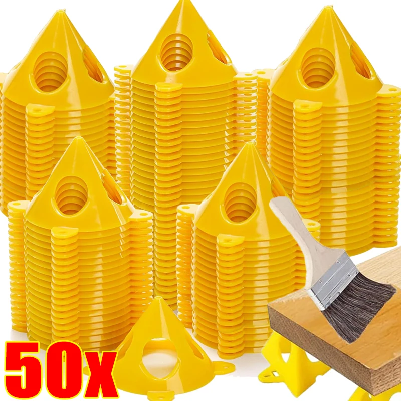 10/50PCS Paint Triangle Stands Mini Cone Pyramid Support Frame Woodworking Tripod Spray Painting Brackets Cushion Blocks Tools
10/50PCS Paint Triangle Stands Mini Cone Pyramid Support Frame Woodworking Tripod Spray Painting Brackets Cushion Blocks Tools