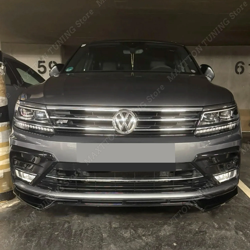 Для Volkswagen Tiguan MK2 R-Line 2016-2020 (до рестайлинга) — глянцевый черный сплиттер-диффузор переднего бампера, тюнинг-комплект для кузова
Для Volkswagen Tiguan MK2 R-Line 2016-2020 (до рестайлинга) — глянцевый черный сплиттер-диффузор переднего бампера, тюнинг-комплект для кузова