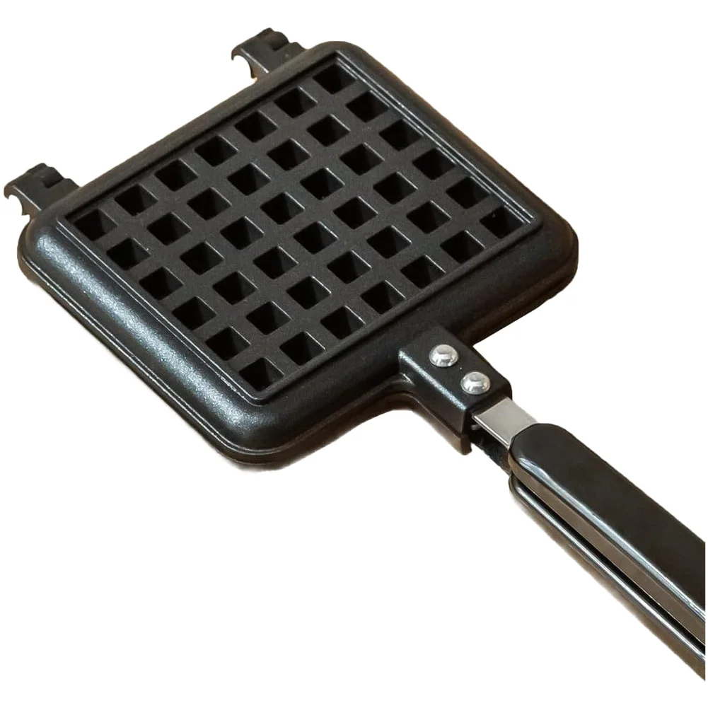 Home Breakfast Black Waffle Maker Multiple Pattern Waffle Maker Kitchen Tool Stovetop Waffle Iron Easy Food Release
Home Breakfast Black Waffle Maker Multiple Pattern Waffle Maker Kitchen Tool Stovetop Waffle Iron Easy Food Release