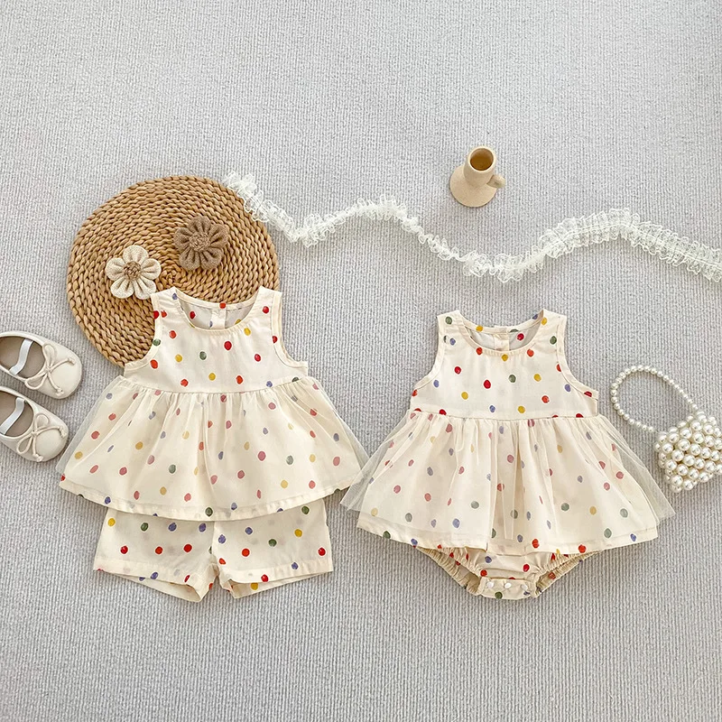 0-2Y Baby Girls Clothes Toddler Polka Dot Mesh Ruffle Bodysuit Infant One Piece Fashion Baby Outfit
0-2Y Baby Girls Clothes Toddler Polka Dot Mesh Ruffle Bodysuit Infant One Piece Fashion Baby Outfit