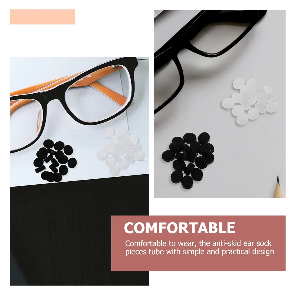 24 Pairs Glasses Anti-slip Cover Hook Keep from Sliding Ear Grips Non for Silica Gel Accessories Child Eyeglass
24 Pairs Glasses Anti-slip Cover Hook Keep from Sliding Ear Grips Non for Silica Gel Accessories Child Eyeglass