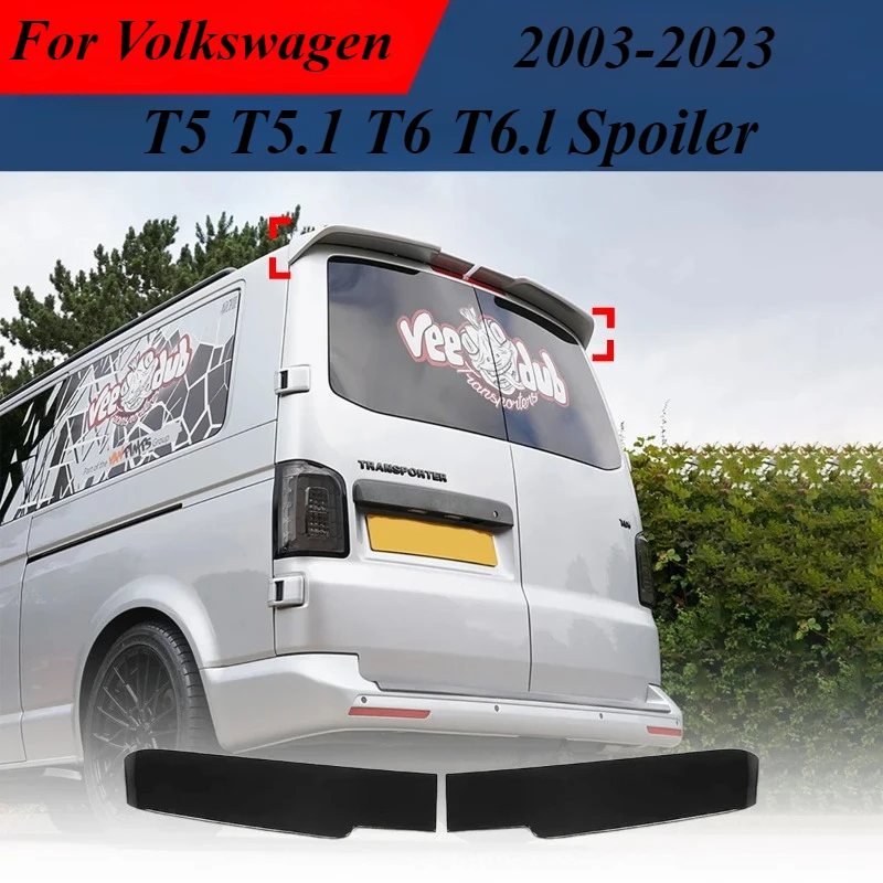 For Volkswagen for VW T5 T5.1 T6 T6.1 2003-2023 Spoiler Trunk Top Wing Double Door 2pcs Twostage Rear Wing Body Modification Kit
For Volkswagen for VW T5 T5.1 T6 T6.1 2003-2023 Spoiler Trunk Top Wing Double Door 2pcs Twostage Rear Wing Body Modification Kit
