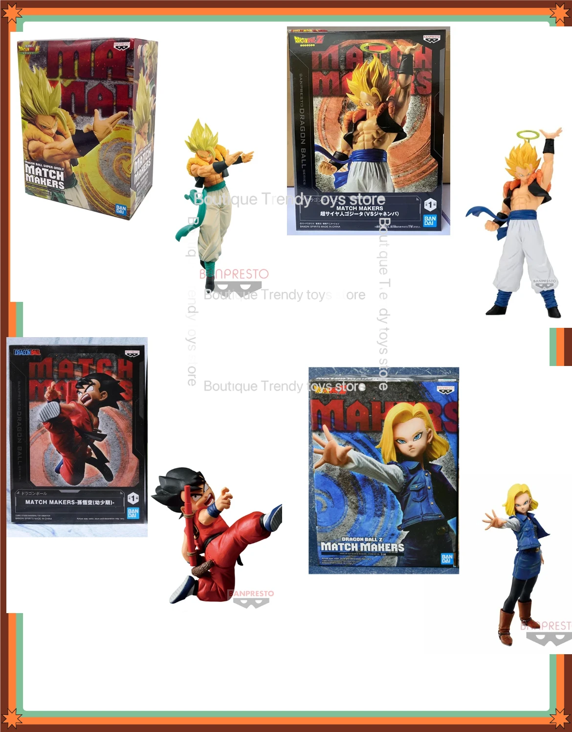 Оригинальные фигурки Bandai BANPRESTO MATCH MAKERS: Dragon Ball, Сон Гоку, Вегета, Пикколо, Фриза, Андроид 17, аниме-фигурки, игрушки, подарок
Оригинальные фигурки Bandai BANPRESTO MATCH MAKERS: Dragon Ball, Сон Гоку, Вегета, Пикколо, Фриза, Андроид 17, аниме-фигурки, игрушки, подарок