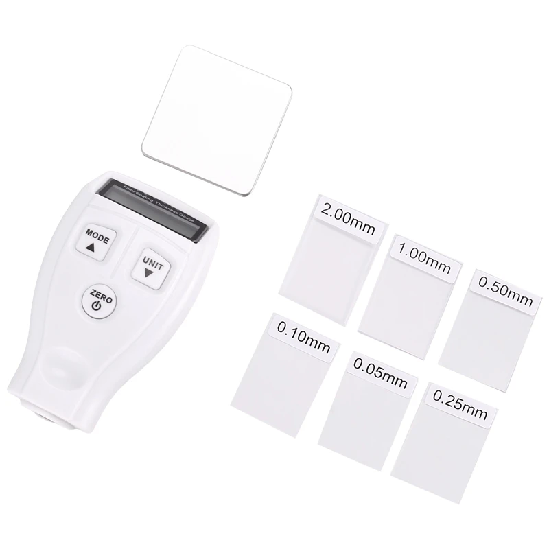 GM200 Ultrasonic Galvanize Painting Coat Film Measure Tester Thickness Gauge For Car Coating Thickness Measure Paint (White)
GM200 Ultrasonic Galvanize Painting Coat Film Measure Tester Thickness Gauge For Car Coating Thickness Measure Paint (White)