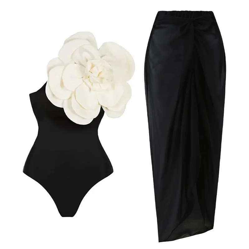 New one-piece swimsuit, big flower slimming bikini
New one-piece swimsuit, big flower slimming bikini