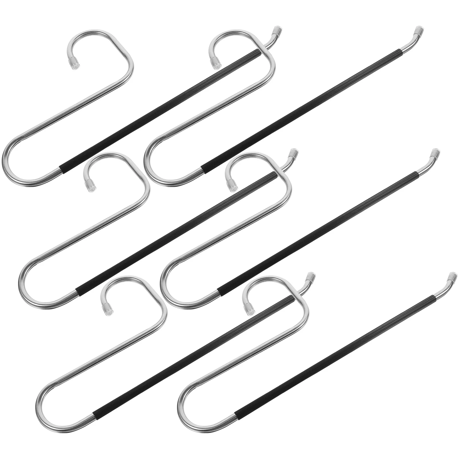 6 Pcs Wardrobe Scarf Storage Rack Pant Hanger Trousers Hanging Racks Space Saving Hangers Open Ended Pants Man
6 Pcs Wardrobe Scarf Storage Rack Pant Hanger Trousers Hanging Racks Space Saving Hangers Open Ended Pants Man
