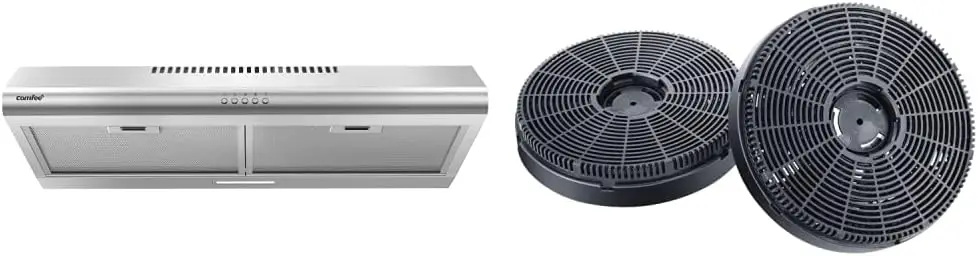 CVU30W4AST 30 inch Under Cabinet Ducted/Ductless Convertible Slim Vent Durable Stainless Steel Kitchen Reusable Filter &
CVU30W4AST 30 inch Under Cabinet Ducted/Ductless Convertible Slim Vent Durable Stainless Steel Kitchen Reusable Filter &