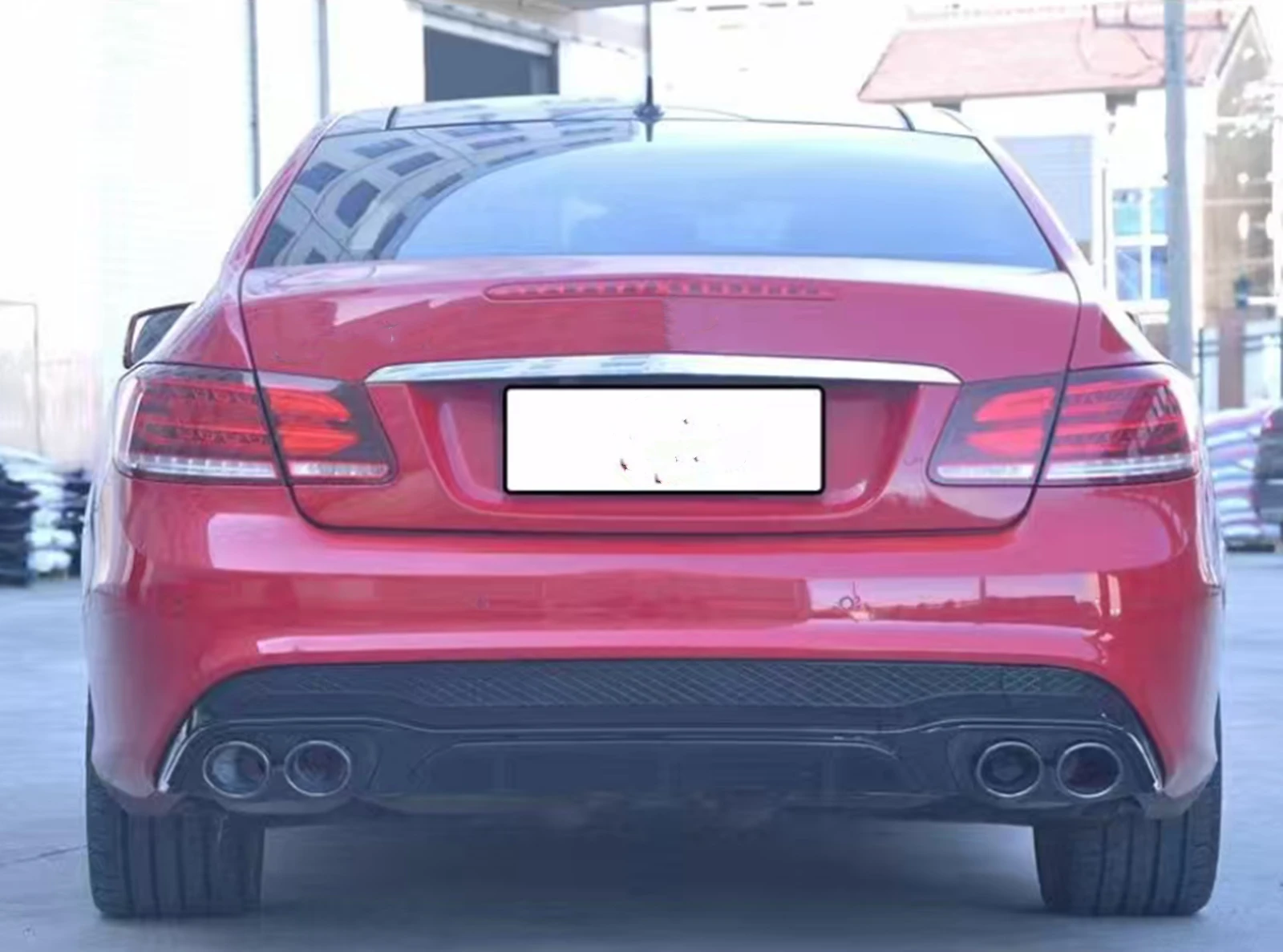 Rear Bumper Diffuser Lip with Exhaust Tips Spoiler For Mercedes Benz C207 E Coupe E53 2014-2015 Tail Pipe Exhaust Tip
Rear Bumper Diffuser Lip with Exhaust Tips Spoiler For Mercedes Benz C207 E Coupe E53 2014-2015 Tail Pipe Exhaust Tip