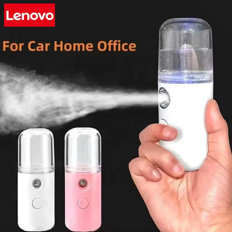 Lenovo Mini Humidifier 30ml For Car Home Office Portable Rechargeable Small Wireless Personal Face Sprayer Cool Mist Maker
Lenovo Mini Humidifier 30ml For Car Home Office Portable Rechargeable Small Wireless Personal Face Sprayer Cool Mist Maker