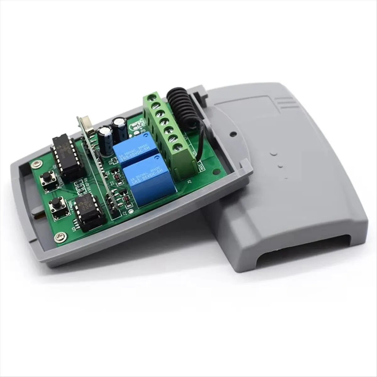 ABFS 433mhz Garage Door Receiver for Myhouse Mhouse TX3 TX4 GTX4 GTX4C MT4 MT4V MT4G Gate Door Switch 2 Channels Relay Module
ABFS 433mhz Garage Door Receiver for Myhouse Mhouse TX3 TX4 GTX4 GTX4C MT4 MT4V MT4G Gate Door Switch 2 Channels Relay Module