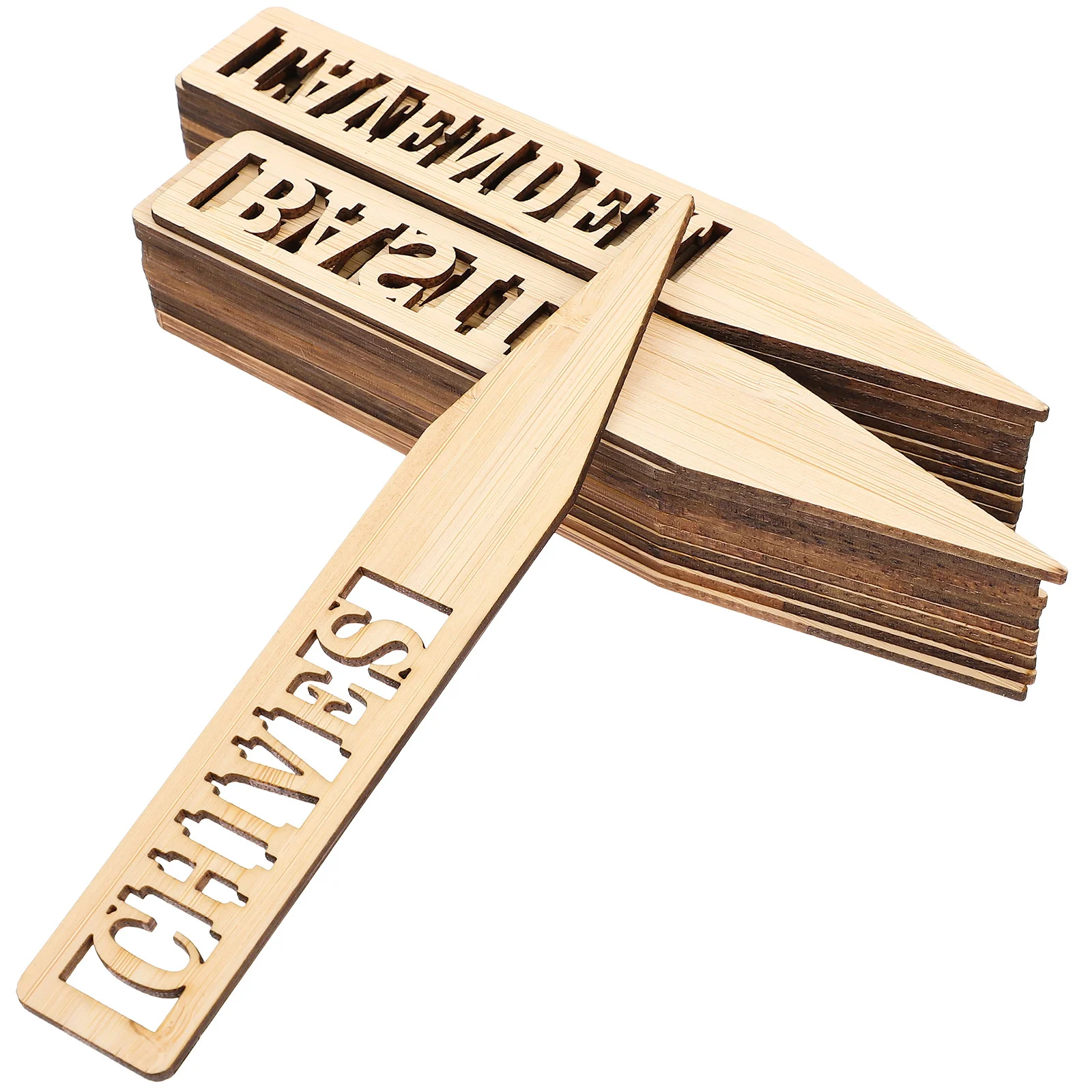 24Pcs Garden Plant Markers Durable Bamboo Tags for Flower Pots Beds Courtyards Easy Insertion Plant Identification Labels
24Pcs Garden Plant Markers Durable Bamboo Tags for Flower Pots Beds Courtyards Easy Insertion Plant Identification Labels