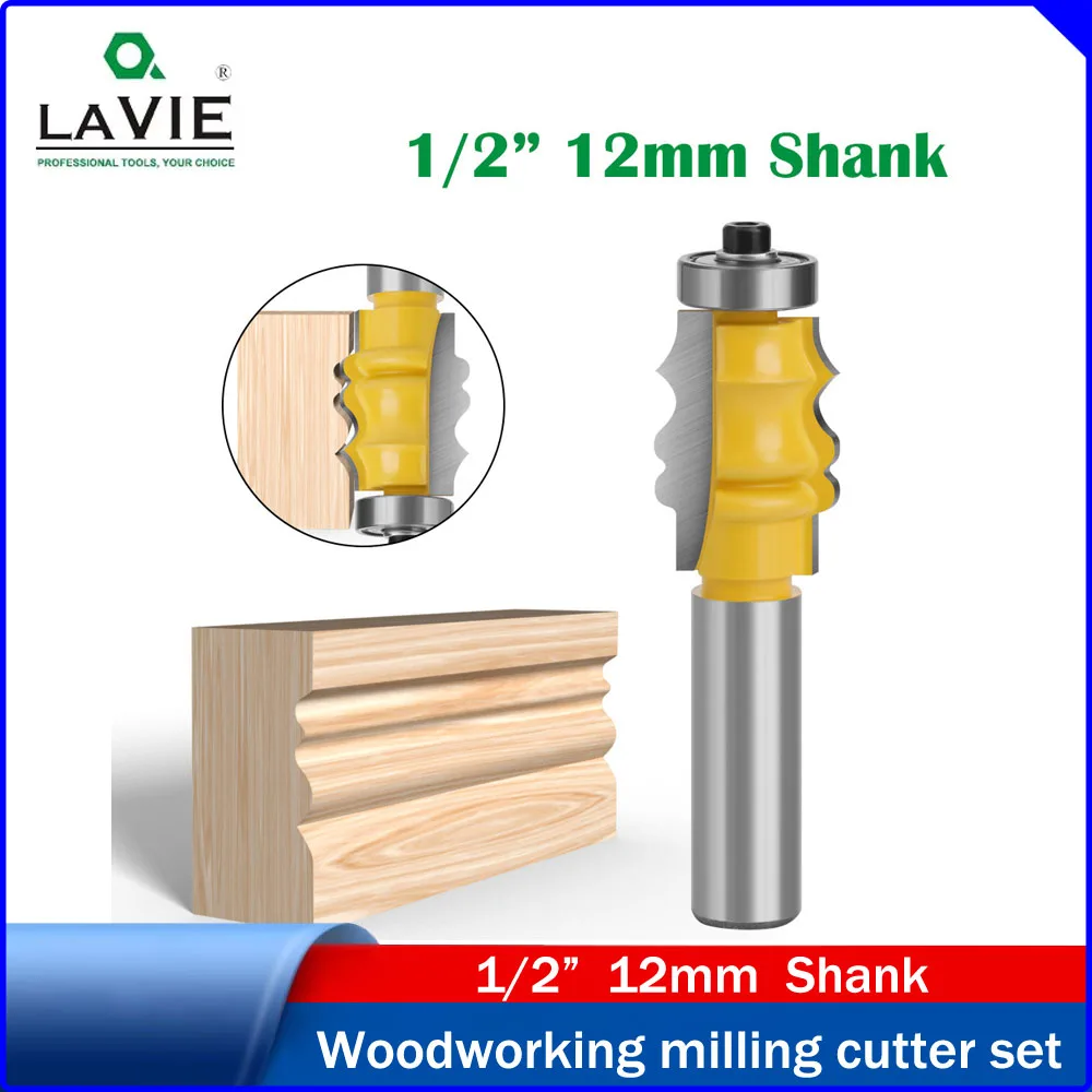 1pc 12mm 1/2" Shank Small Photo Frame Profile Bit,Woodworking Carving Tool,Arc Edge Bit,Door Line Carving Cutter for Engraving
1pc 12mm 1/2" Shank Small Photo Frame Profile Bit,Woodworking Carving Tool,Arc Edge Bit,Door Line Carving Cutter for Engraving