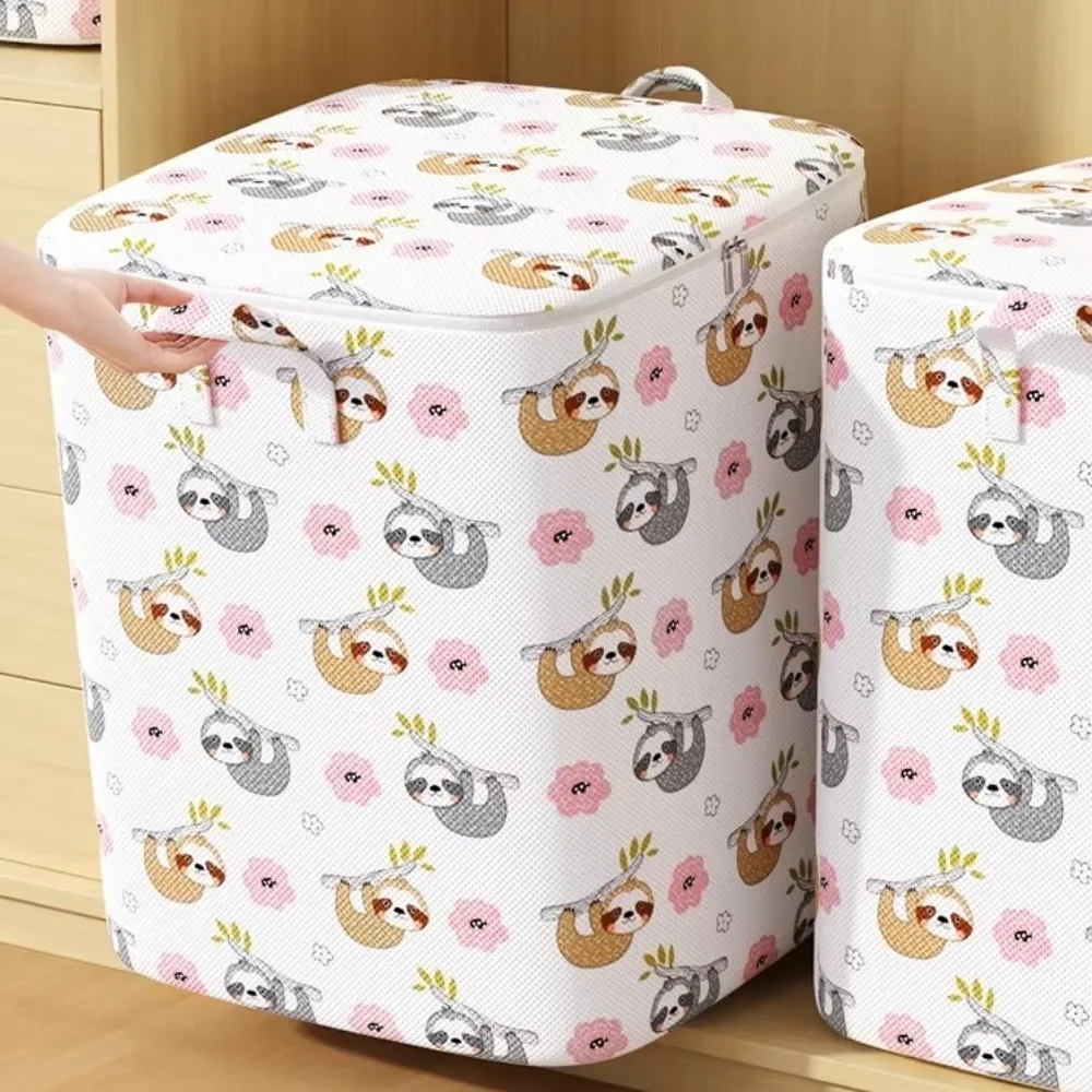 Foldable Quilt Storage Bag Dust-Proof Handle Wardrobe Sorting Storage Bucket Large Capacity Wear-resistant Clothing Storage Bag
Foldable Quilt Storage Bag Dust-Proof Handle Wardrobe Sorting Storage Bucket Large Capacity Wear-resistant Clothing Storage Bag