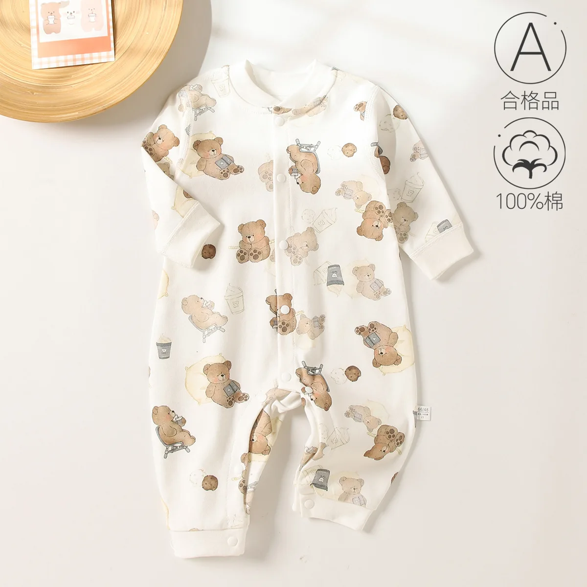 Jenny&Dave Spring and Autumn Baby Cartoon jumpsuit climbing suit for boys and girls, 2023 autumn clothing for infants and young
Jenny&Dave Spring and Autumn Baby Cartoon jumpsuit climbing suit for boys and girls, 2023 autumn clothing for infants and young