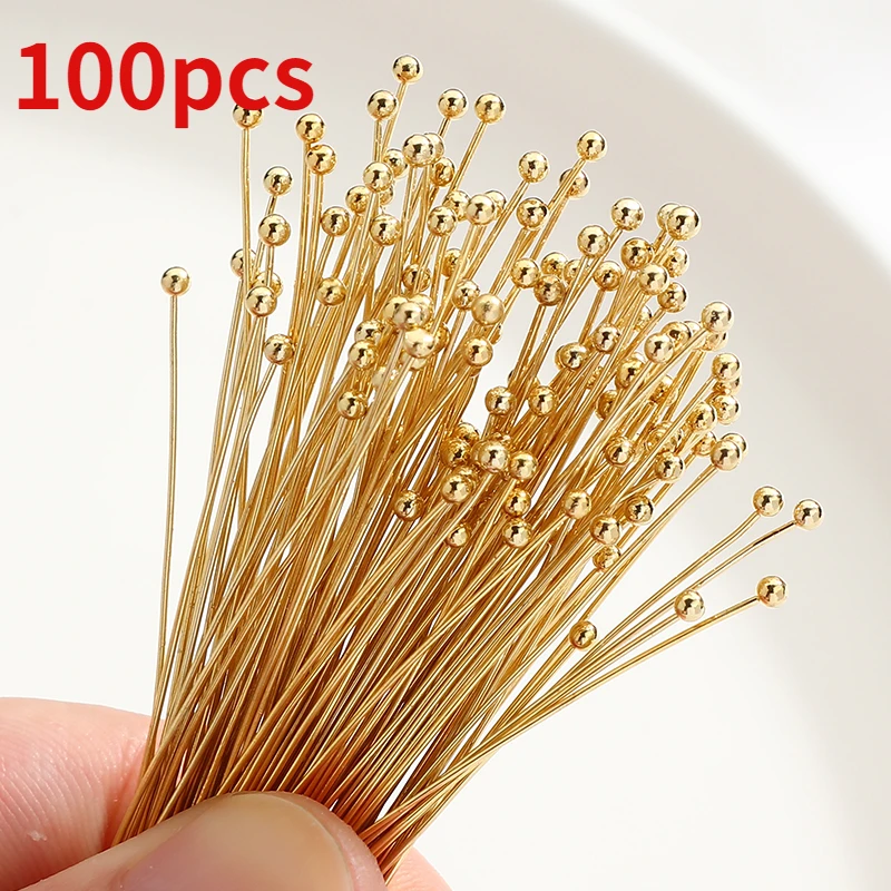 100pcs Stainless Steel Ball Head Pins Silver Gold Plated Beading Pins DIY Jewelry Making Threading Handmade Jewelry Accessories
100pcs Stainless Steel Ball Head Pins Silver Gold Plated Beading Pins DIY Jewelry Making Threading Handmade Jewelry Accessories