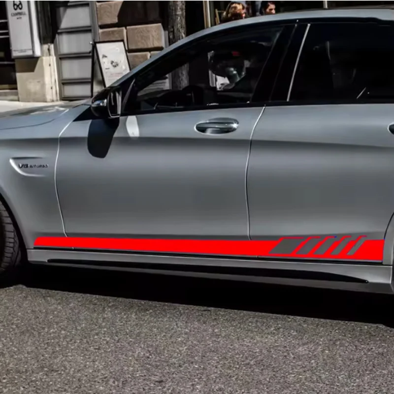 Наклейки на боковые части автомобиля, гоночные полосы для Audi, Ford, BMW, Toyota, Honda, Mercedes Benz, виниловая пленка для авто, аксессуары для кузова и дверей, декоративные наклейки.
Наклейки на боковые части автомобиля, гоночные полосы для Audi, Ford, BMW, Toyota, Honda, Mercedes Benz, виниловая пленка для авто, аксессуары для кузова и дверей, декоративные наклейки.