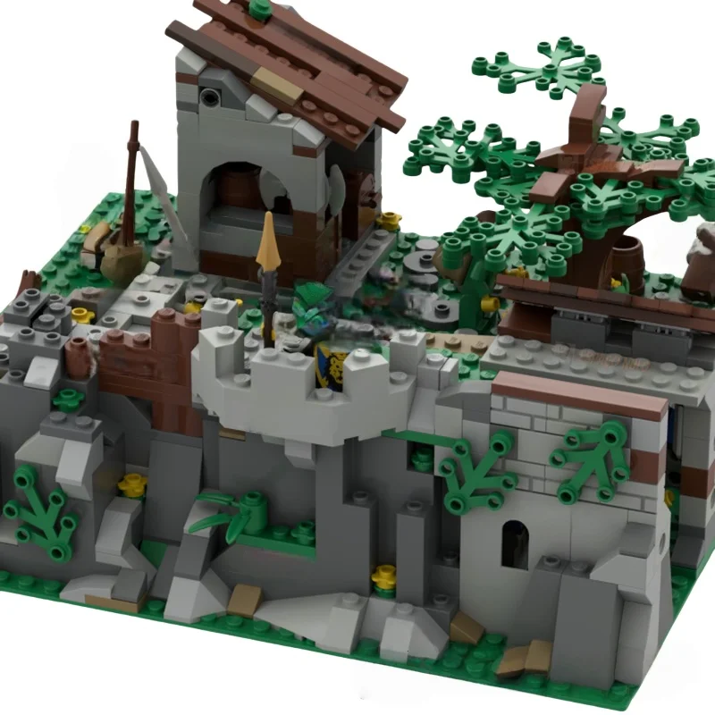 Модель серии средневекового замка MOC — набор игрушек из мелких строительных блоков с 638 деталями — подходит для всех энтузиастов, чтобы служить
Модель серии средневекового замка MOC — набор игрушек из мелких строительных блоков с 638 деталями — подходит для всех энтузиастов, чтобы служить