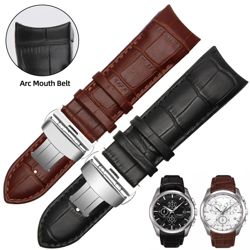Genuine Leat/her Watch Strap for Tissot T035 Watchband Men's 1853 T035627 T035617 T035407 Series Arc Mouth Belt 22mm 23mm 24mm
Genuine Leat/her Watch Strap for Tissot T035 Watchband Men's 1853 T035627 T035617 T035407 Series Arc Mouth Belt 22mm 23mm 24mm
