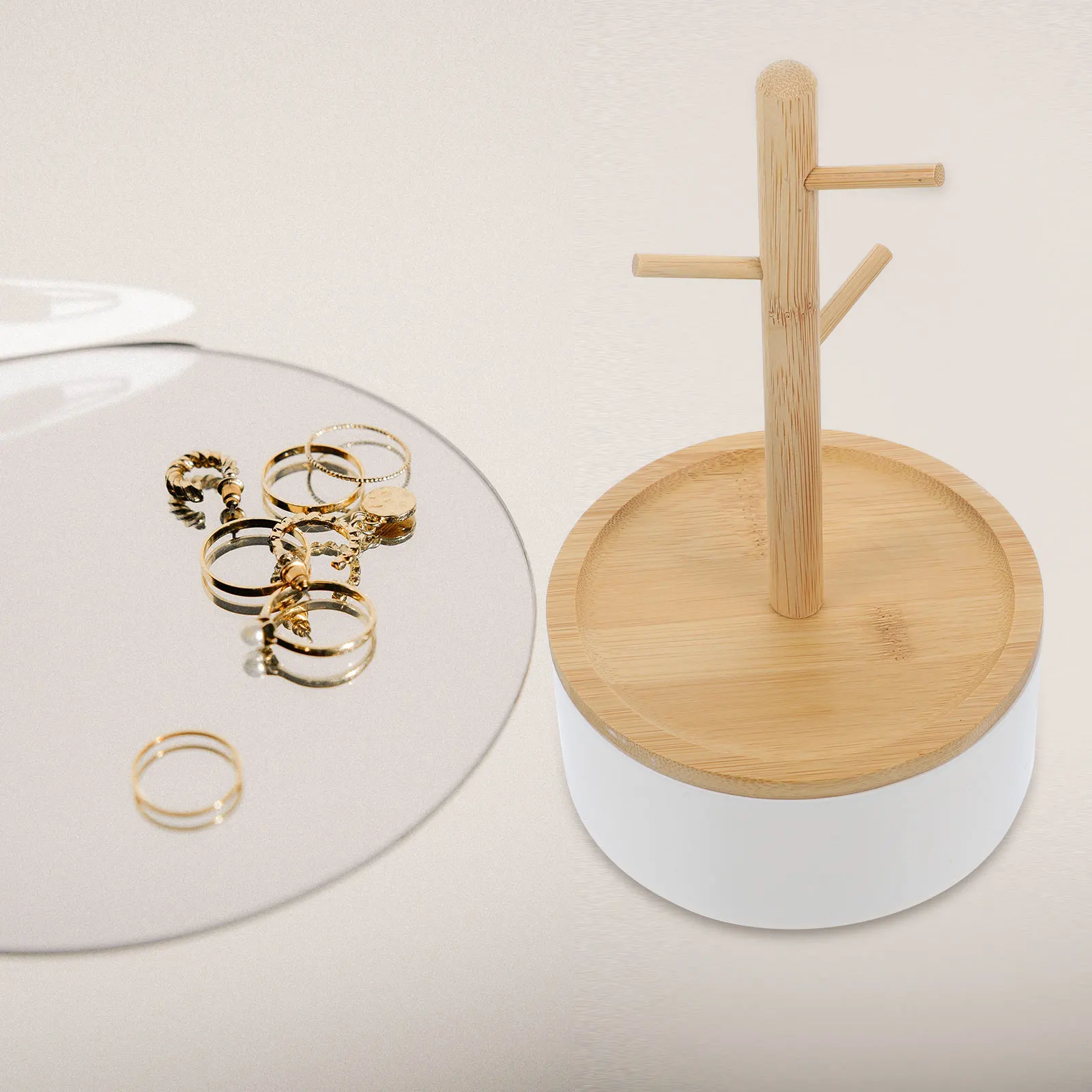 Jewelry Storage Box Necklace Bracelet Holder Stand Rack Organizer Display Tower ABS Material Bedroom Office Use
Jewelry Storage Box Necklace Bracelet Holder Stand Rack Organizer Display Tower ABS Material Bedroom Office Use