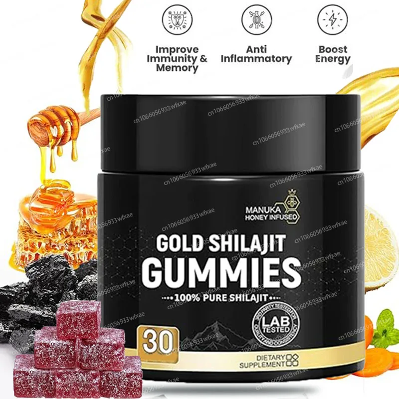 Himalayan Shilaji Resin Gummies 85+ Trace Minerals Energy Boost Help with Muscle Recovery Reduce Fatigue 30Candy
Himalayan Shilaji Resin Gummies 85+ Trace Minerals Energy Boost Help with Muscle Recovery Reduce Fatigue 30Candy