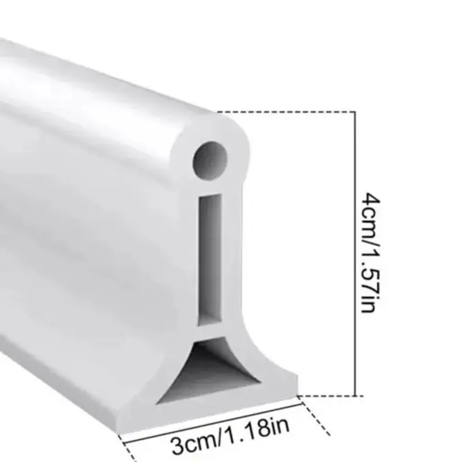 1PCS 2M Foldable Water Splash Barrier Showe Curved Strip Floor For Kitchens Toilet Sink Shower Room Countertop Waterproof Strip
1PCS 2M Foldable Water Splash Barrier Showe Curved Strip Floor For Kitchens Toilet Sink Shower Room Countertop Waterproof Strip