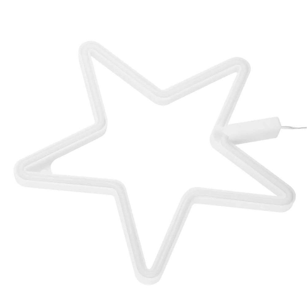 Colorful 4.5V Neon Sign 50LM USB or Battery Powered Neon Light Star Shape Neon Wall Light Home
Colorful 4.5V Neon Sign 50LM USB or Battery Powered Neon Light Star Shape Neon Wall Light Home