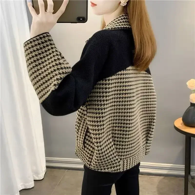 Spring Autumn Coats Woman Short Fashion 2025 Harajuku Youthful Wool & Blends Jacket for Women Cheap Demi-season Offer Pretty 
Spring Autumn Coats Woman Short Fashion 2025 Harajuku Youthful Wool & Blends Jacket for Women Cheap Demi-season Offer Pretty