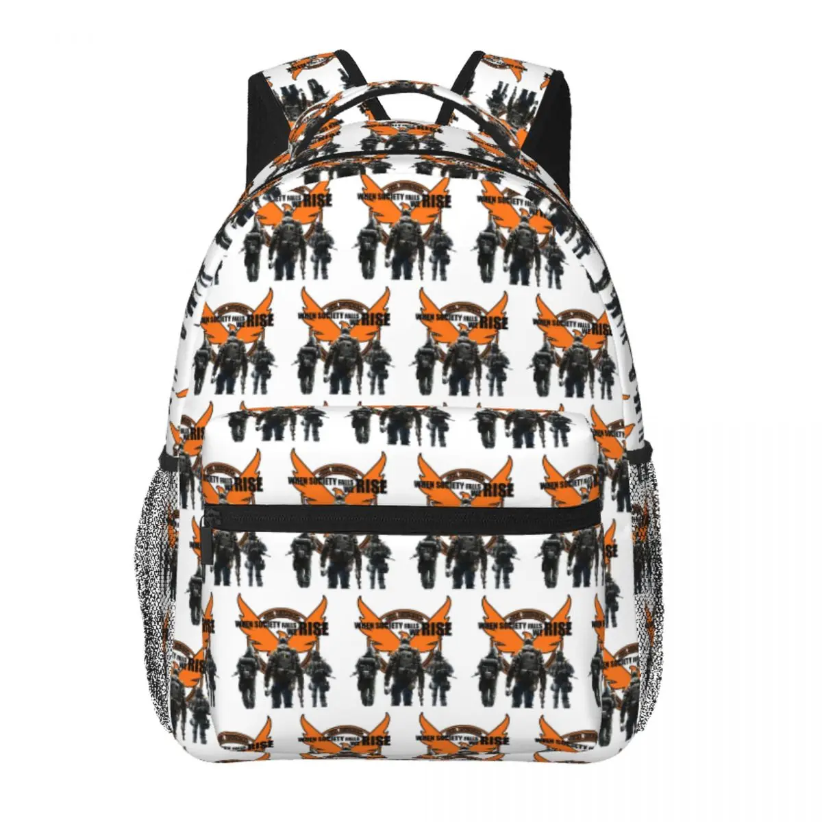 When Society Falls We Rise The Division Ubisoft Backpack Student BookBag Kids School Bag Laptop Shoulder Bags for Boys Girls
When Society Falls We Rise The Division Ubisoft Backpack Student BookBag Kids School Bag Laptop Shoulder Bags for Boys Girls