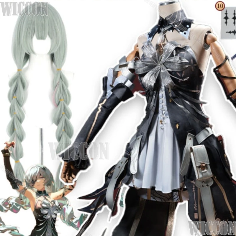 Dark Version Wuthering Waves Phrolova Lycoris Radiata Cosplay Costume Women Sexy School Uniform Halloween Comic Con Festival
Dark Version Wuthering Waves Phrolova Lycoris Radiata Cosplay Costume Women Sexy School Uniform Halloween Comic Con Festival