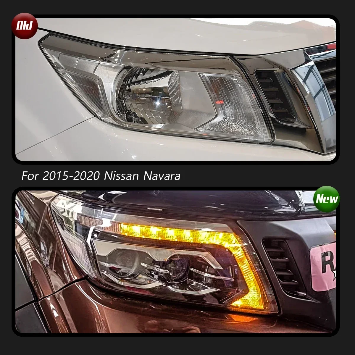 Автомобильная фара для Nissan Navara, обновленная фара 2015-2020, модифицированная для нового динамического указателя поворота, автомобильная светодиодная фара в сборе
Автомобильная фара для Nissan Navara, обновленная фара 2015-2020, модифицированная для нового динамического указателя поворота, автомобильная светодиодная фара в сборе