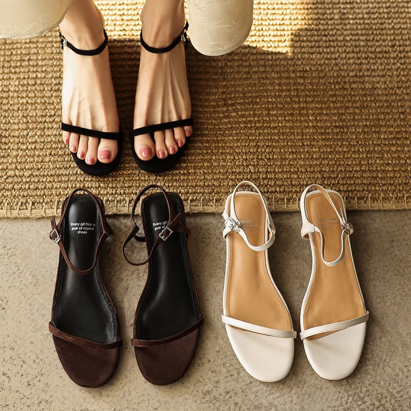 Women's New Summer Genuine Leather,Cowhide,Sheep Suede,Simple Temperament, Elastic Middle Heel, Open Toe Fish Mouth Shoes,Sandal
Women's New Summer Genuine Leather,Cowhide,Sheep Suede,Simple Temperament, Elastic Middle Heel, Open Toe Fish Mouth Shoes,Sandal