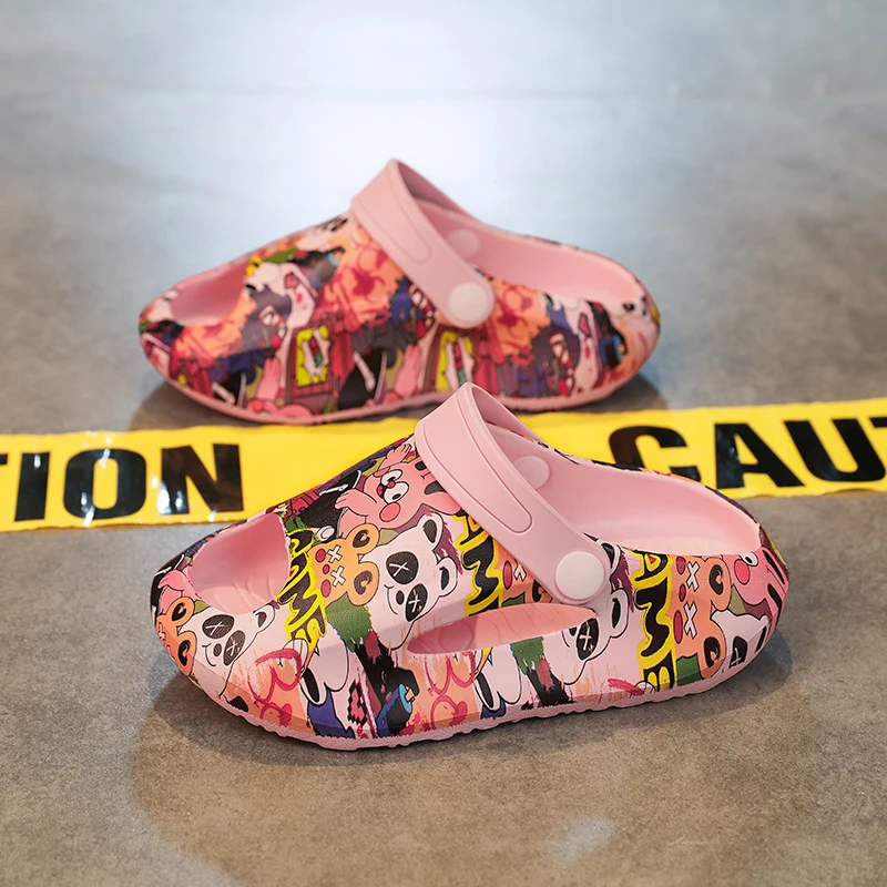 Kids Versatile Anti-Slip Soft Home Slides Boys Toddlers Solid Sandals Children Simple Light Wear-Resistant Indoor Floor Shoes
Kids Versatile Anti-Slip Soft Home Slides Boys Toddlers Solid Sandals Children Simple Light Wear-Resistant Indoor Floor Shoes