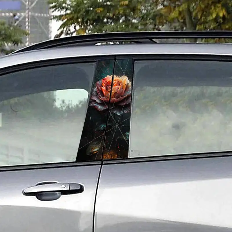 Car Pillar Decals Waterproof B-Pillar Roses Sticker 2X Car Center Pillar Stickers for Car Window Door Elegant Flower Sticker
Car Pillar Decals Waterproof B-Pillar Roses Sticker 2X Car Center Pillar Stickers for Car Window Door Elegant Flower Sticker